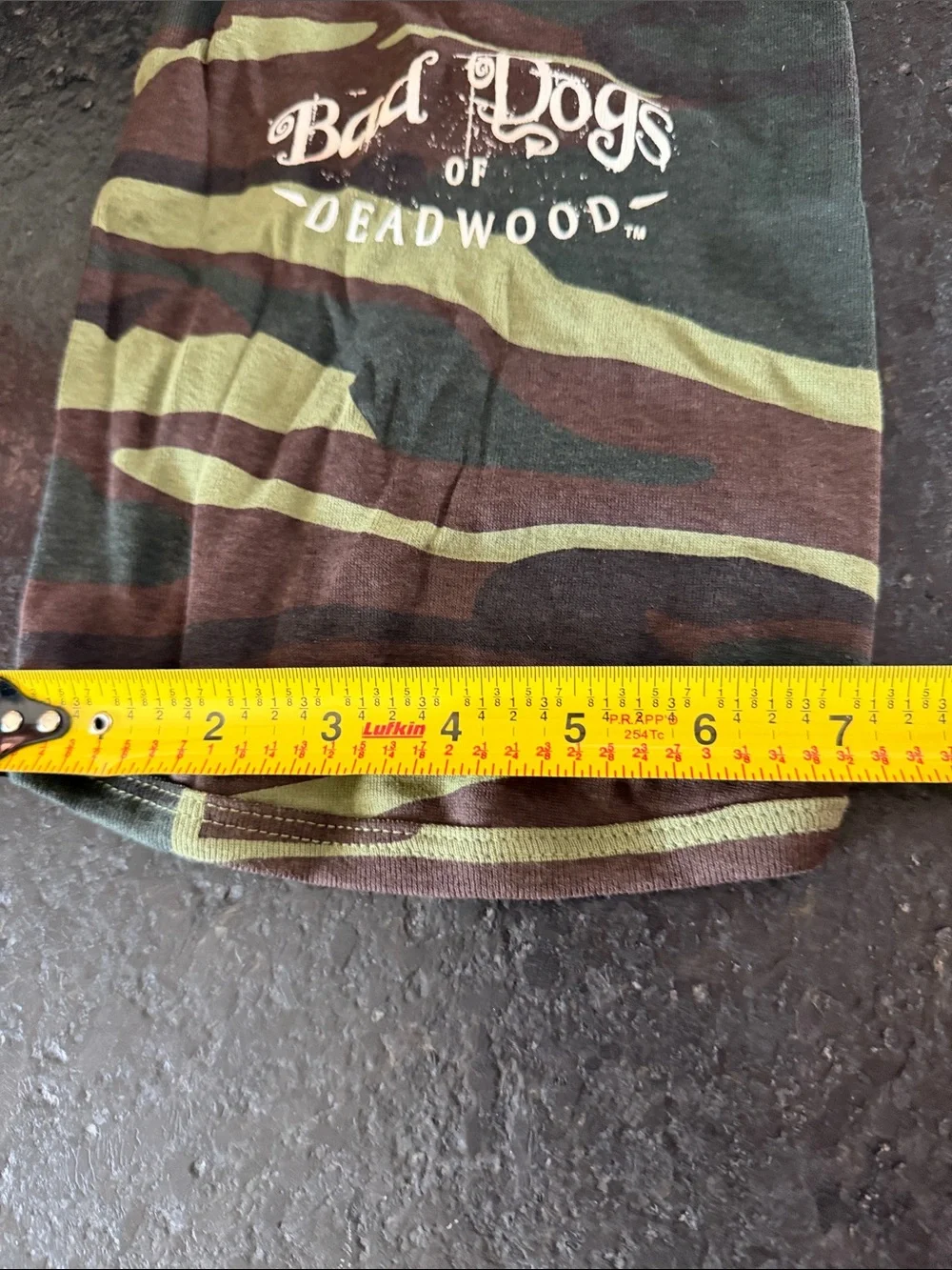 Dog Camo Shirt - Green/Brown